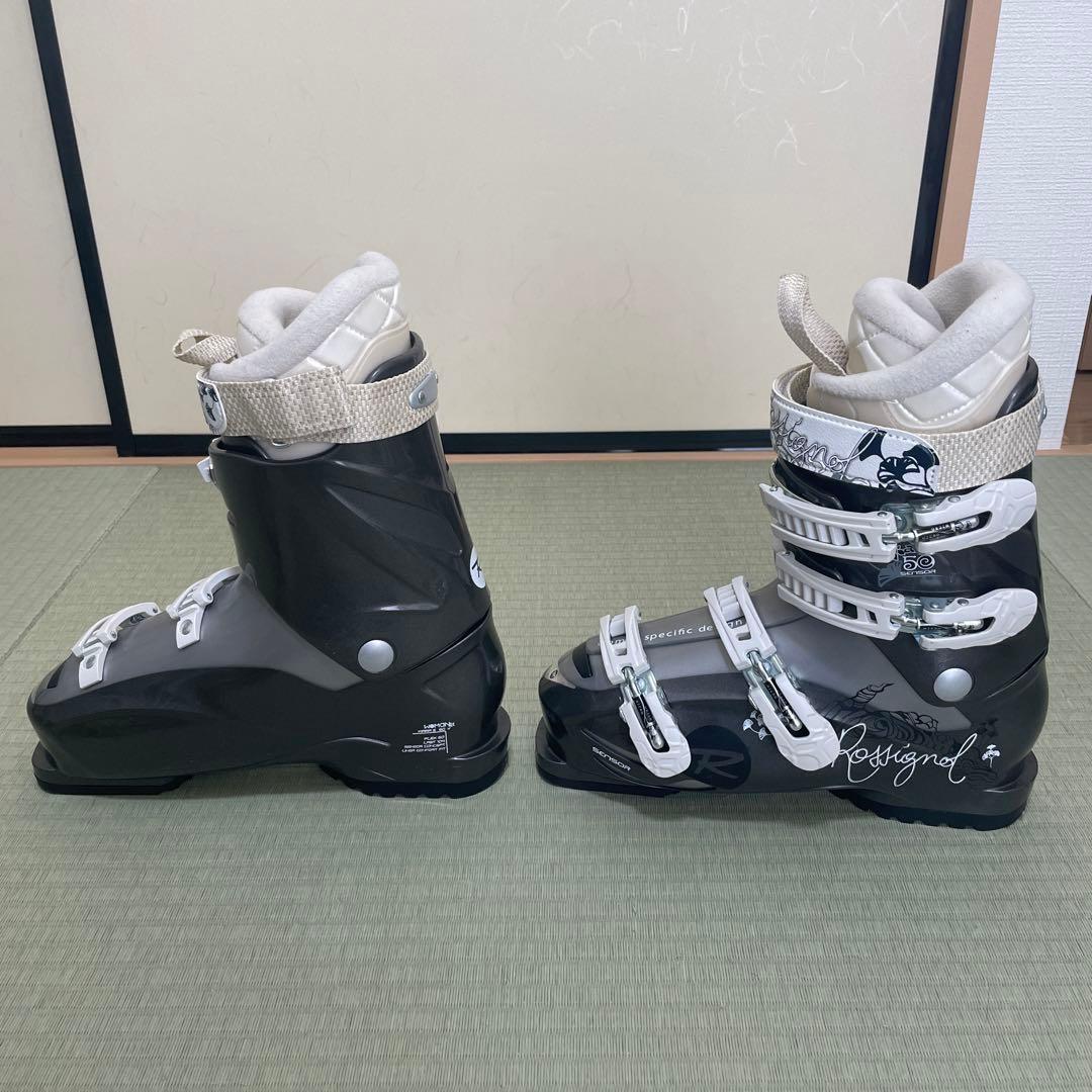 【美品_即日発送】ROSSIGNOL Kiara50 SENSOR 25.5cm