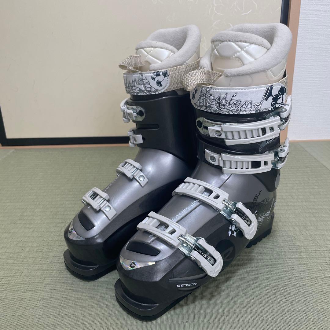 【美品_即日発送】ROSSIGNOL Kiara50 SENSOR 25.5cm