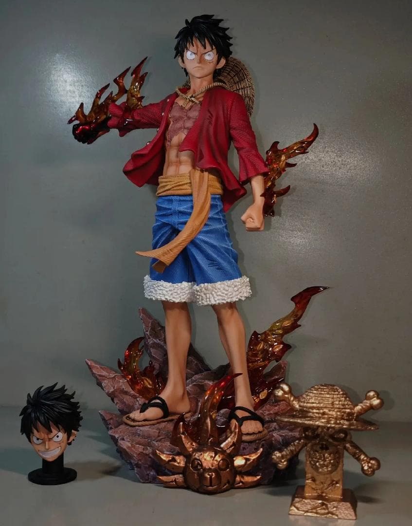 ワンピース ルフィ 二年後 フィギュア ガレージキット LXスタジオ