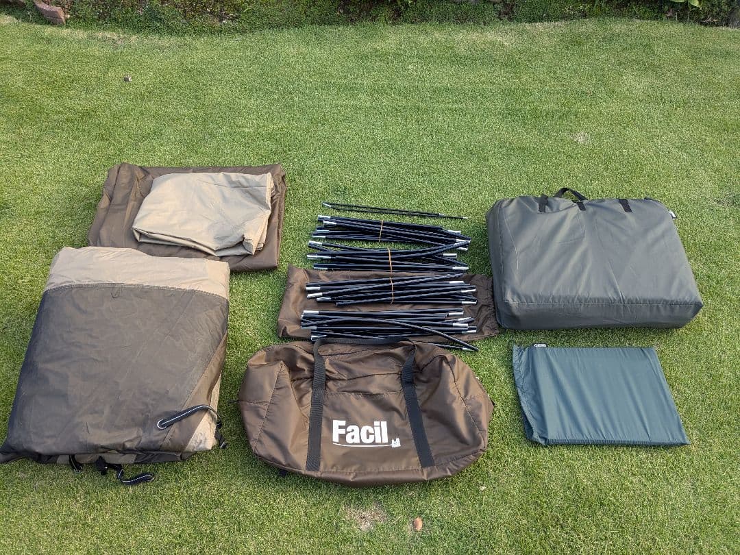オガワ 　ファシル　純正グランドマット、グランドシートセット ogawa オガワテント グランドマット 1522 (3845) キャンプ テント