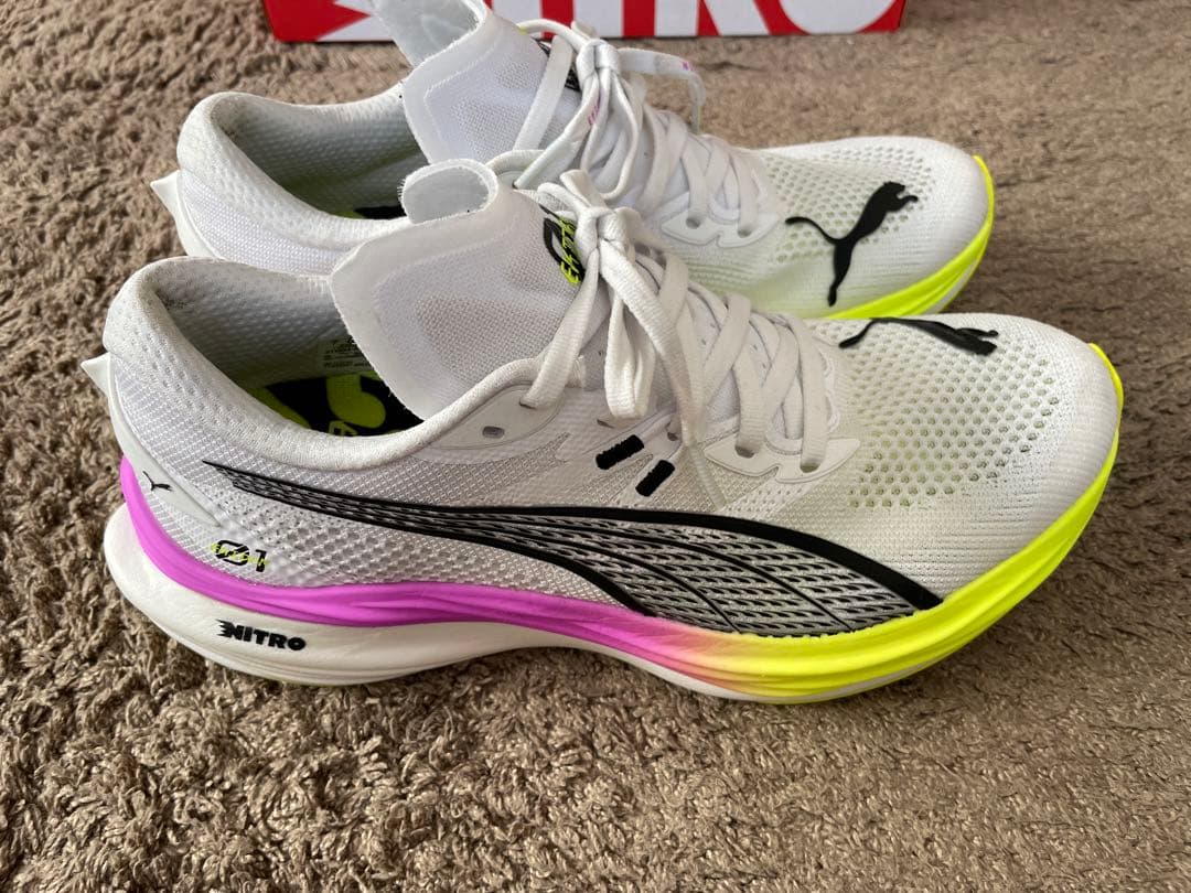 プーマ　ディヴィエイト ニトロ 3 Ekiden Glow 26.0cm