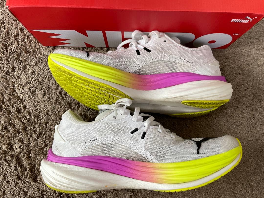 プーマ　ディヴィエイト ニトロ 3 Ekiden Glow 26.0cm