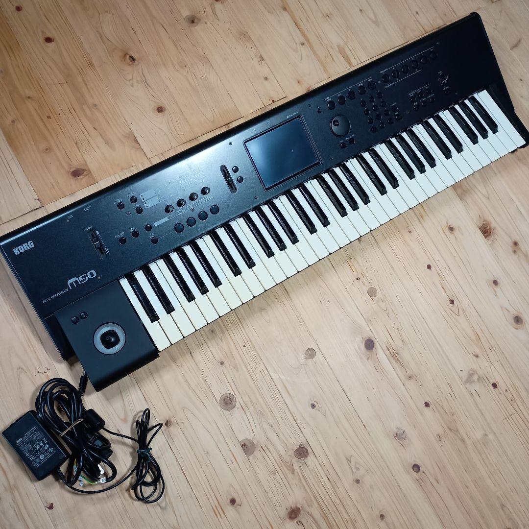 良品 KORG コルグ M50-61 シンセサイザー 61鍵 動作確認済み KORG