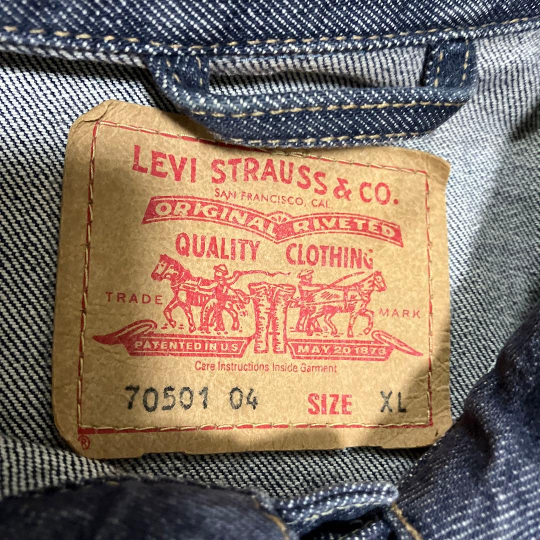 Euro Levi's 70501-04 1st jacket XL - メルカリ