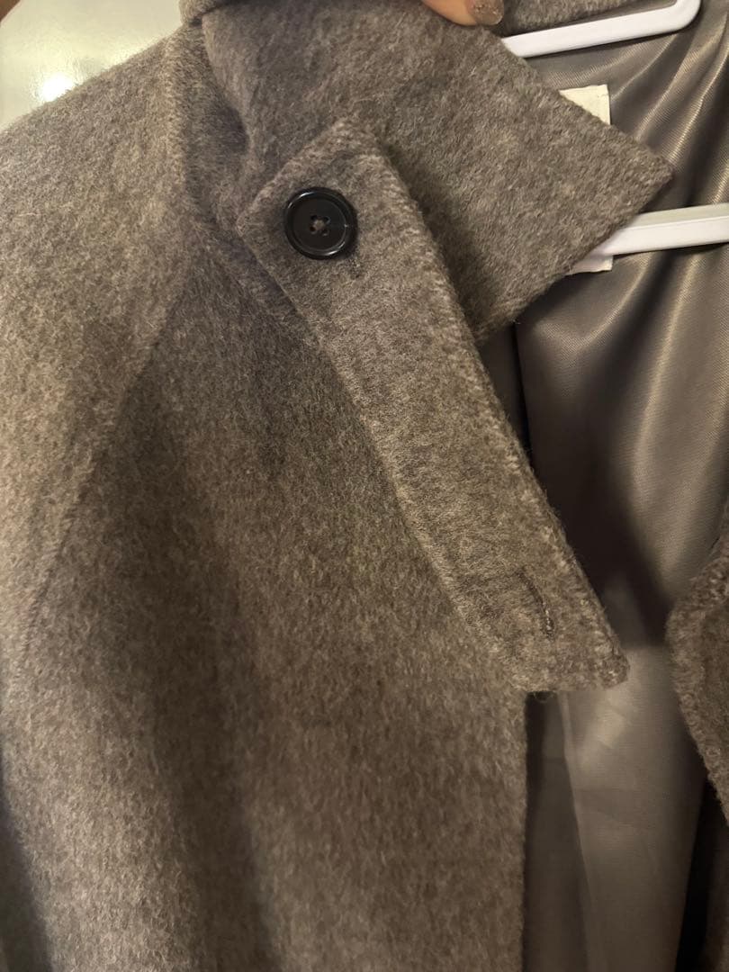 レニーナ Lenina ANDY balmacaan handmade coat - メルカリ