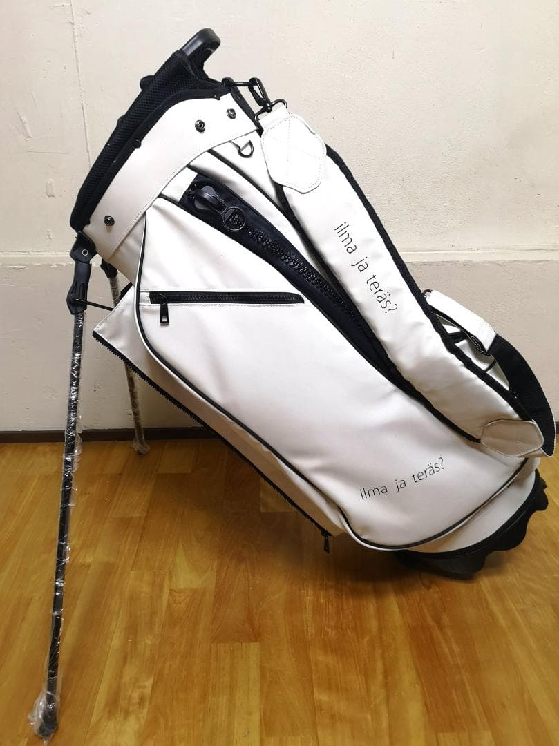 イルマヤテラスのビッグジッパーキャディバッグ（ホワイト） - メルカリ