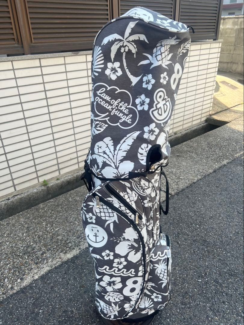 muta キャディバック スタンド 限定 アロハ柄 極美品 ほぼ未使用