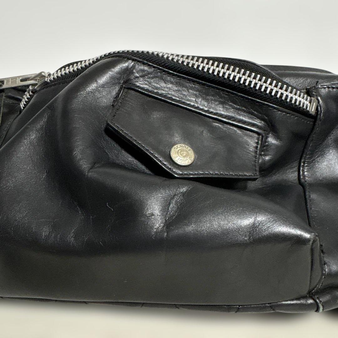 バッファローボブズ ラムレザー ウエストバッグ ボディバッグ