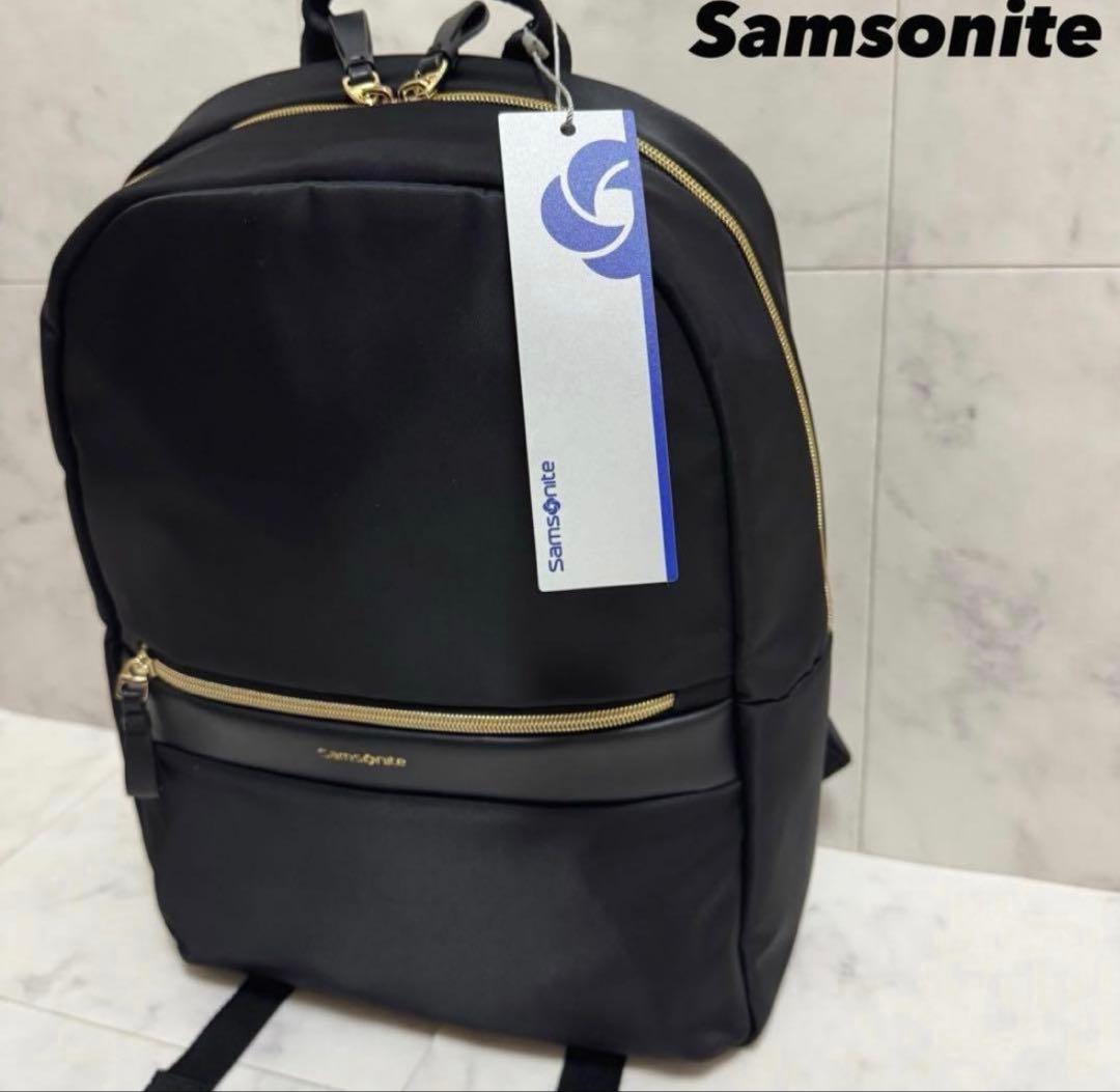 【新品】 Samsonite ナイロン バックパック リュック ブラック Samsonite（サムソナイト） 【新登場】≪公式店≫サムソナイト・レッド