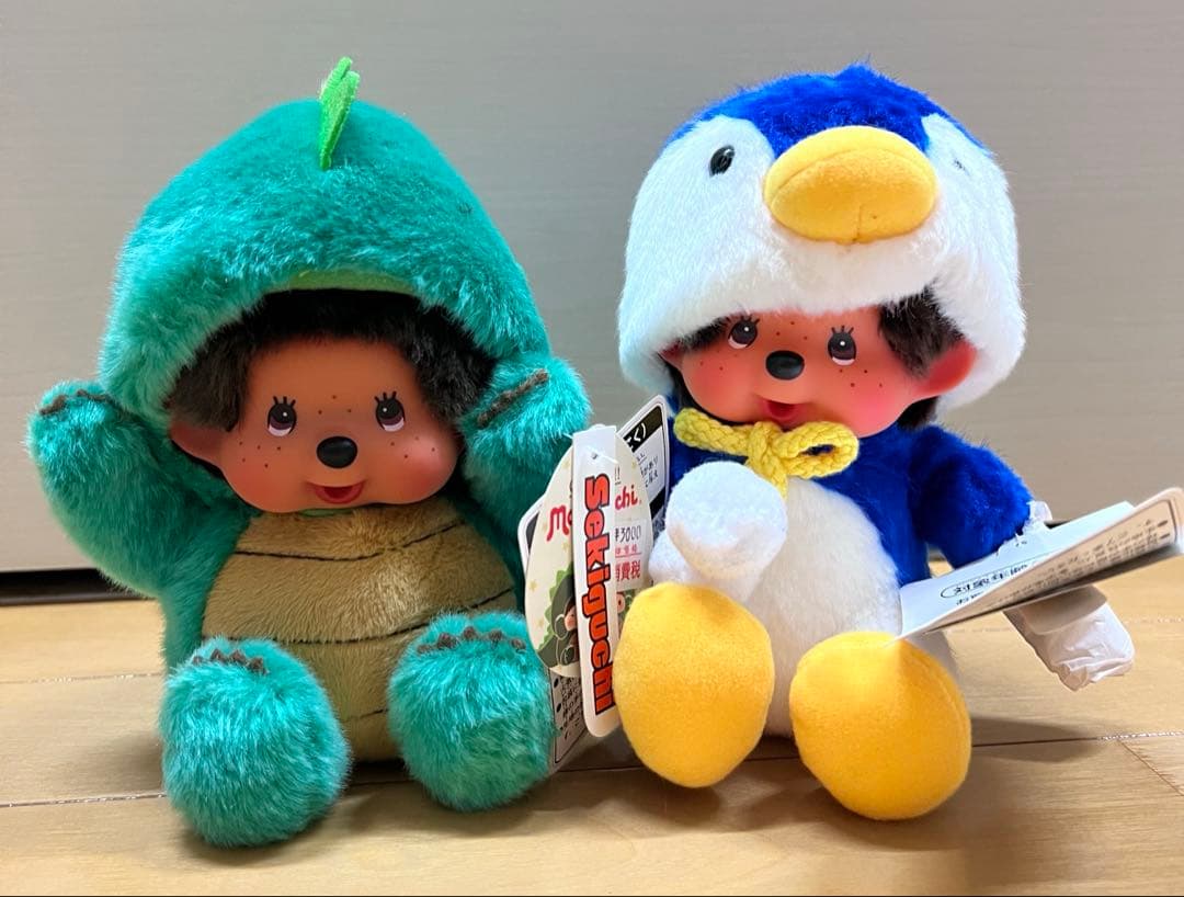 9体セット！monchhichi モンチッチ 干支 アニマル 着ぐるみ - メルカリ