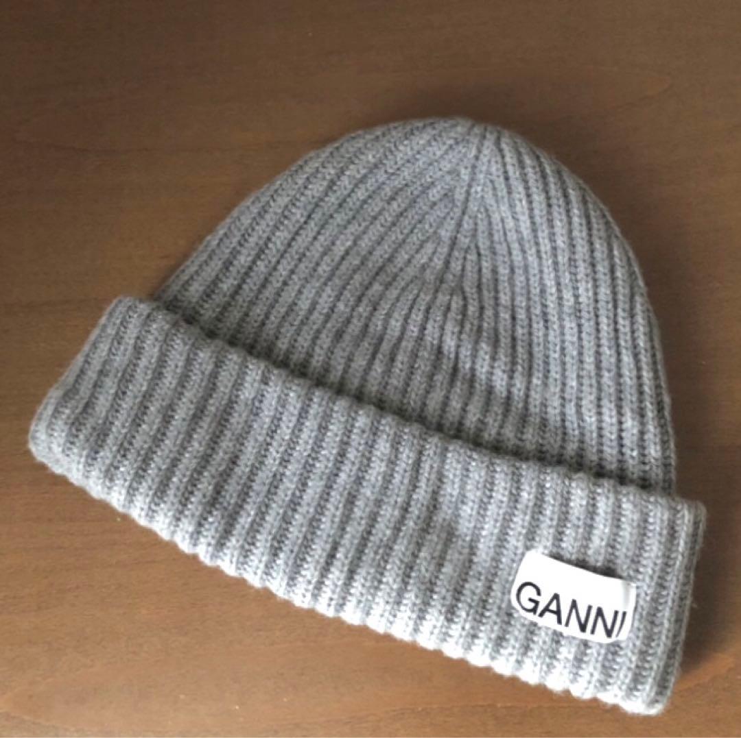 GANNI ニット キャップ GREY ビーニー Wool 混紡 グレー 楽天市場】【10％OFFクーポン対象・2/24-9時59分迄】GANNI ガニー