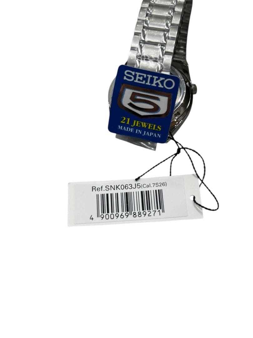 新品未使用 SEIKO SEIKO 5 フジワラヒロシ着用 - メルカリ