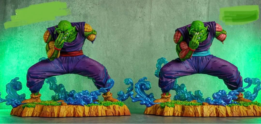 ドラゴンボール ピッコロ大魔王孫悟空 フィギュアスタチューガレージキット