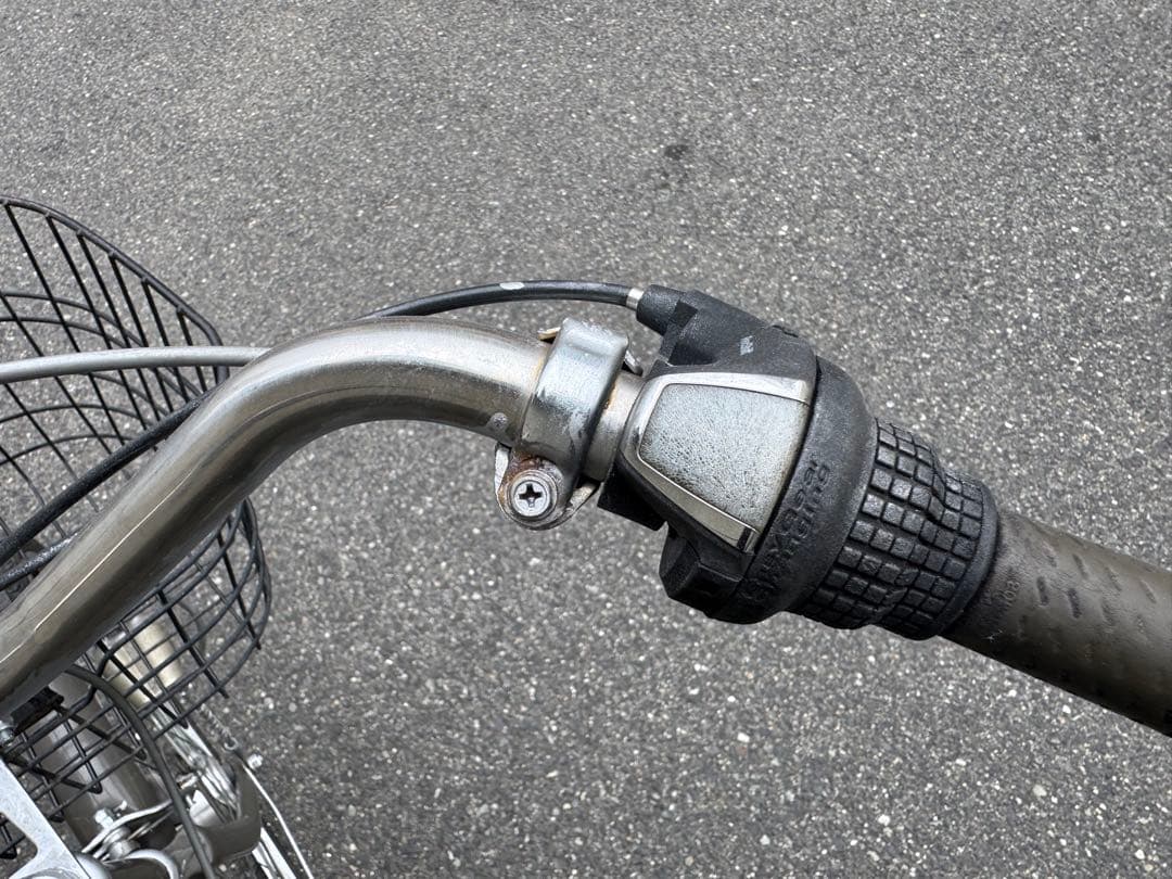 296番 全車両格安販売‼️ 26インチ 変速付き オートライト シティ