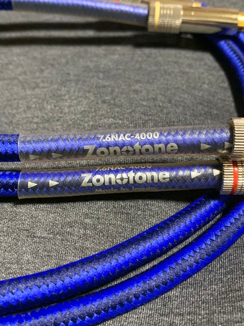 ゾノトーン　Zonotone 7.6N•AC-4000 1.0m RCAケーブル