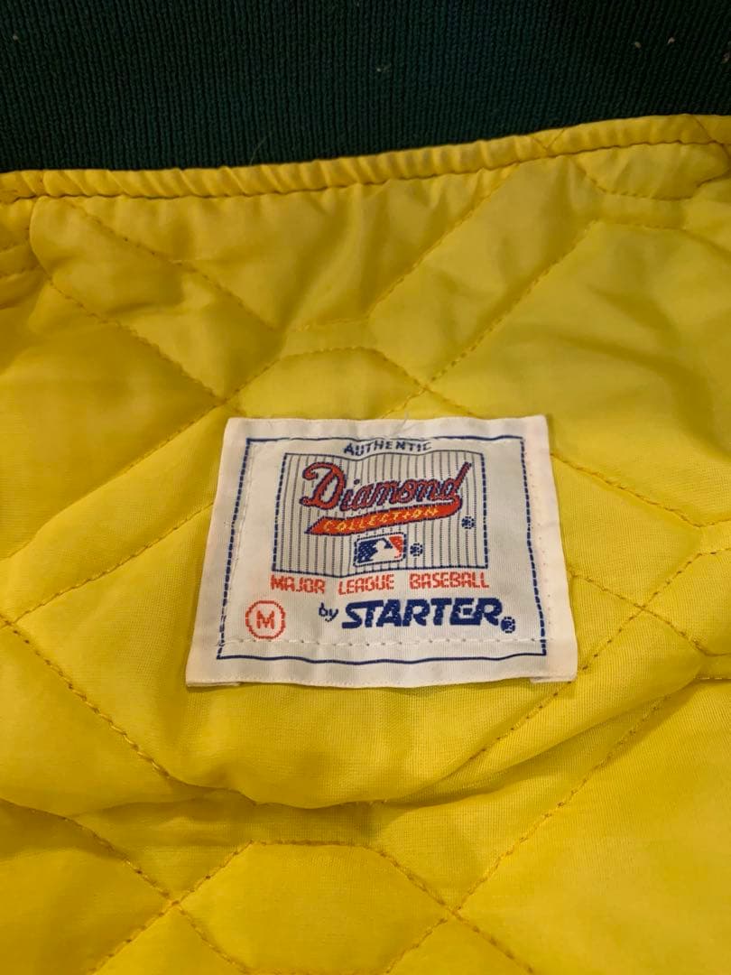 希少 90s usa製アスレチックス スタジャン starter MLB MLB starter