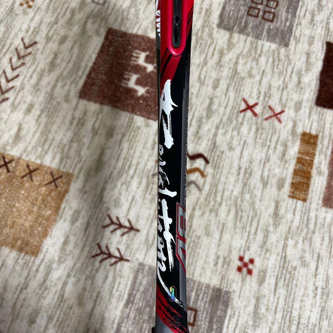 YONEX ナノフォース8Vレブ フレイムレッド UL1 美品 廃盤カラー - メルカリ