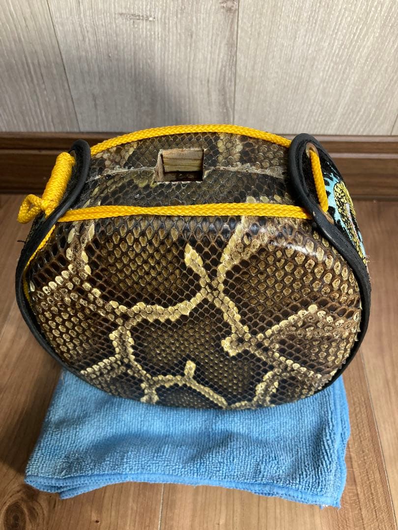 登り竜ティーガ】沖縄三線✨本革強化張り✨訳あり