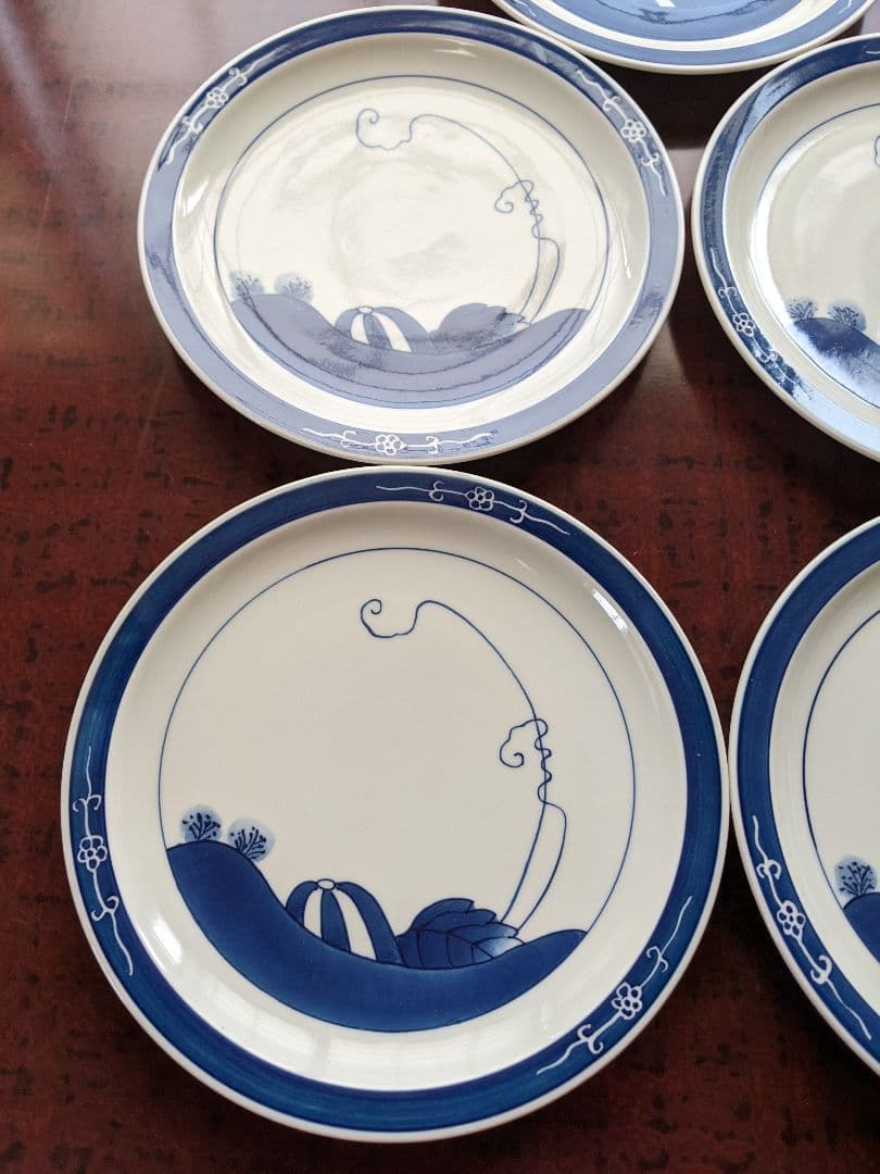 伊万里鍋島焼魯山窯の皿 5枚 T116311355 - 食器アウトレット ショップ 通販