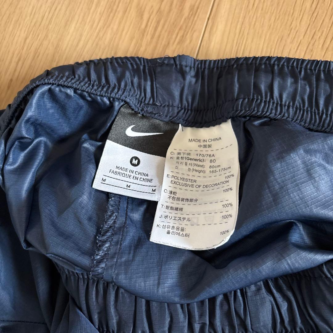 NIKE】ナイロン ピステ セットアップ 上下 ネイビー ドット メンズL/M