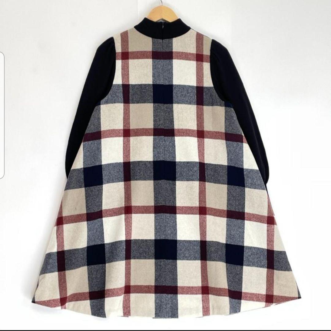 美品】ブルーレーベルクレストブリッジクレストブリッジチェックフラノ