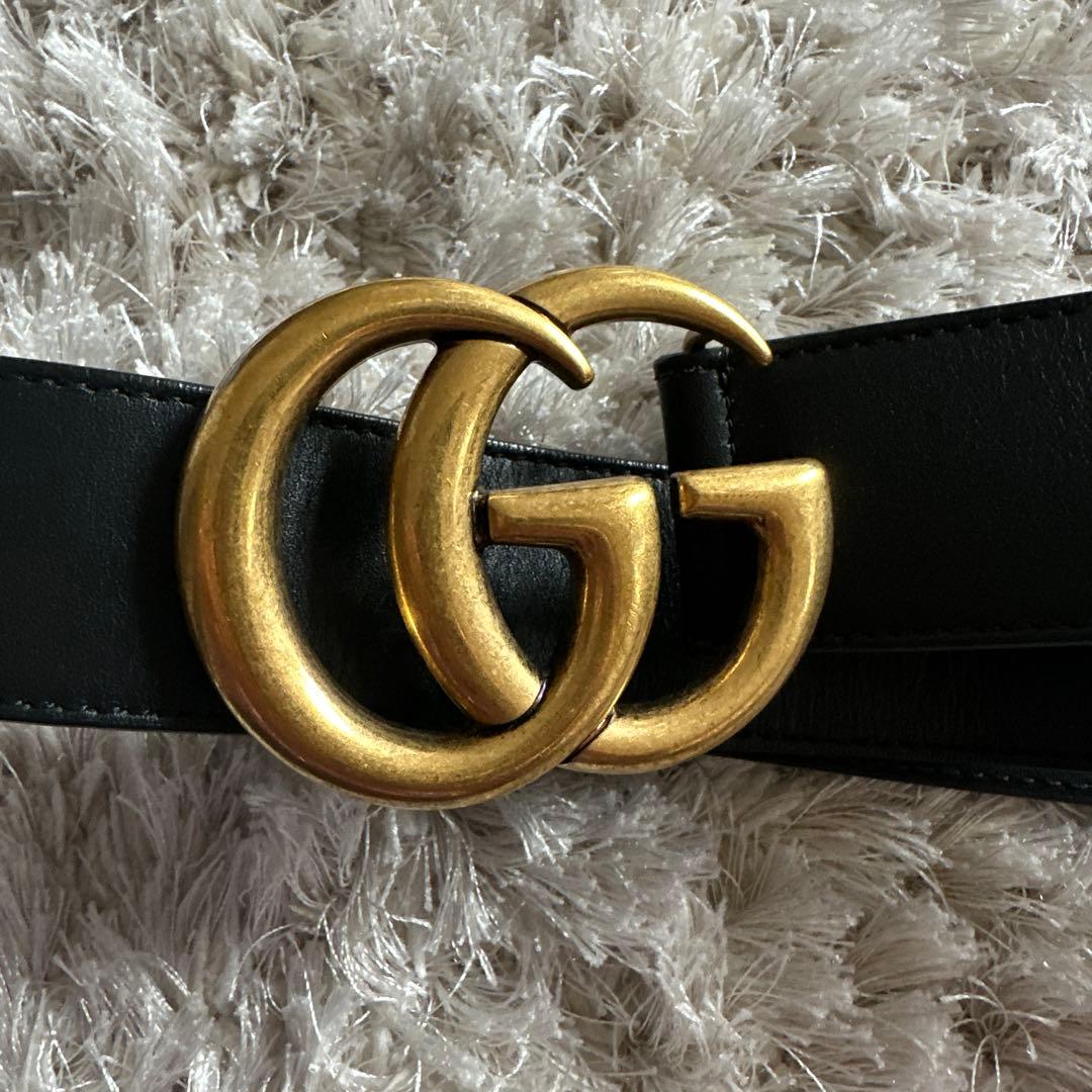 GGロゴ ブラックレザーベルト　4cm幅 楽天市場】グッチ GUCCI メンズ 小物 ベルト レザーベルト ロゴ GGロゴ