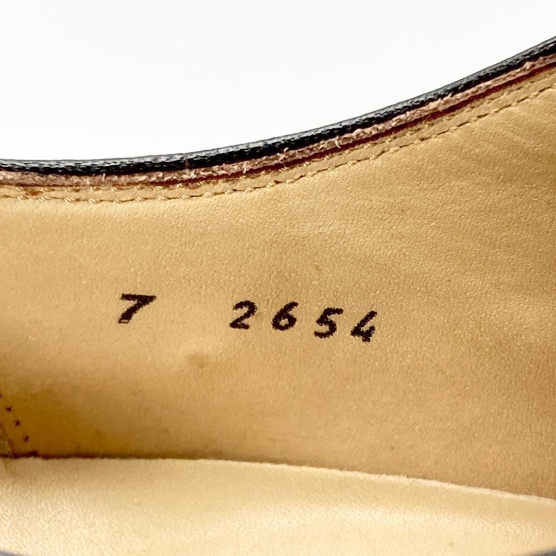 レア 美品 ステファノブランキー二 7 ウィングチップ 26cm相当 ブラウン