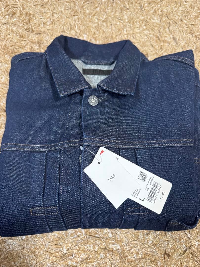 ユニクロ 2026 大戦モデル デニムジャケット Lサイズ 新品 - メルカリ