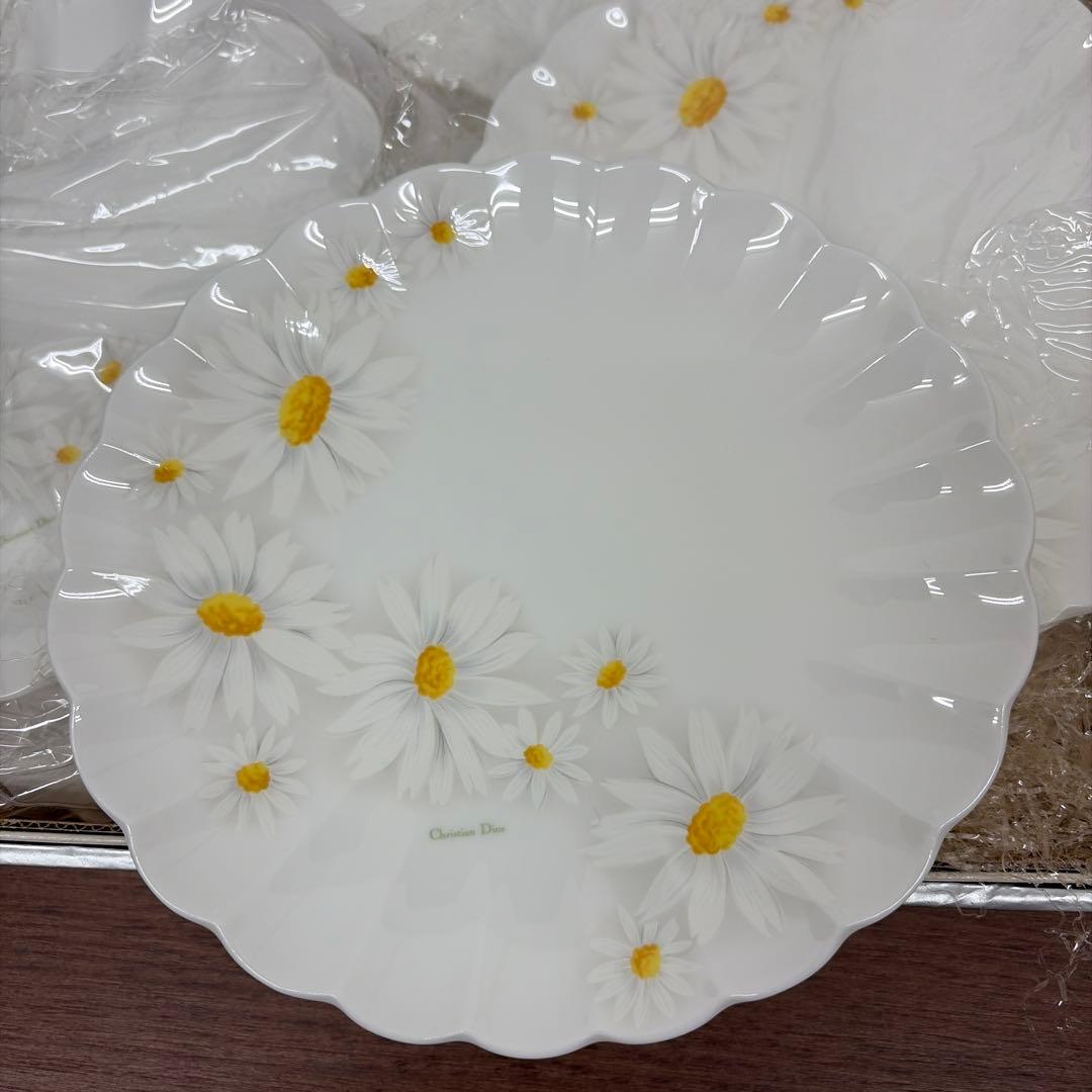 未使用品】クリスチャンディオール マーガレット柄 パーティセット