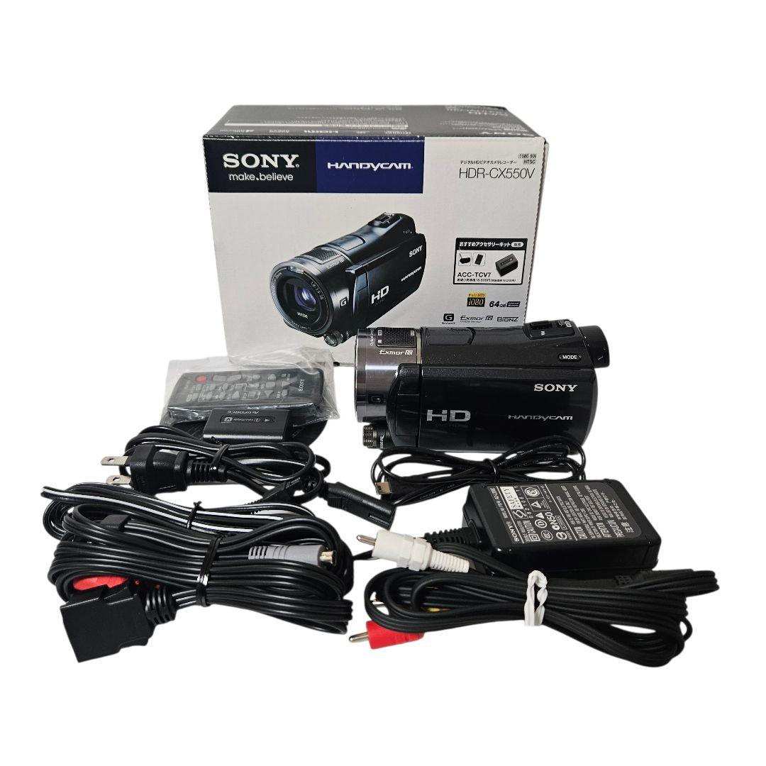 SONY デジタルHDビデオカメラレコーダー HDR-CX550V Amazon.co.jp: SONY デジタルHDビデオカメラレコーダー CX550V