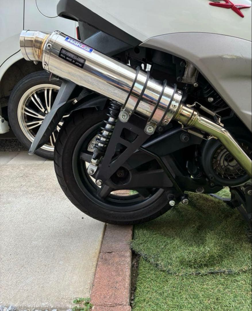 シグナスX3型BEAMSマフラー BEAMS（ビームス） バイク マフラー シグナスX EBJ-SE44J CORSA-EVOII