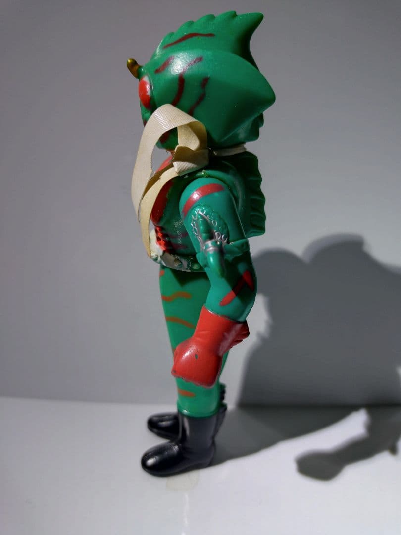 ポピー☆仮面ライダーアマゾン☆1970年代の希少ソフビフィギュア☆高さ約