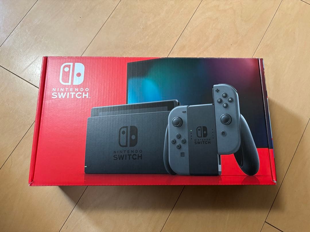 Nintendo Switch 本体 グレー Joy-Con付き