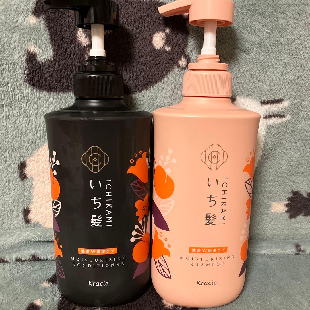 Kracie いち髪 モイスチャライジングシャンプー&コンディショナー