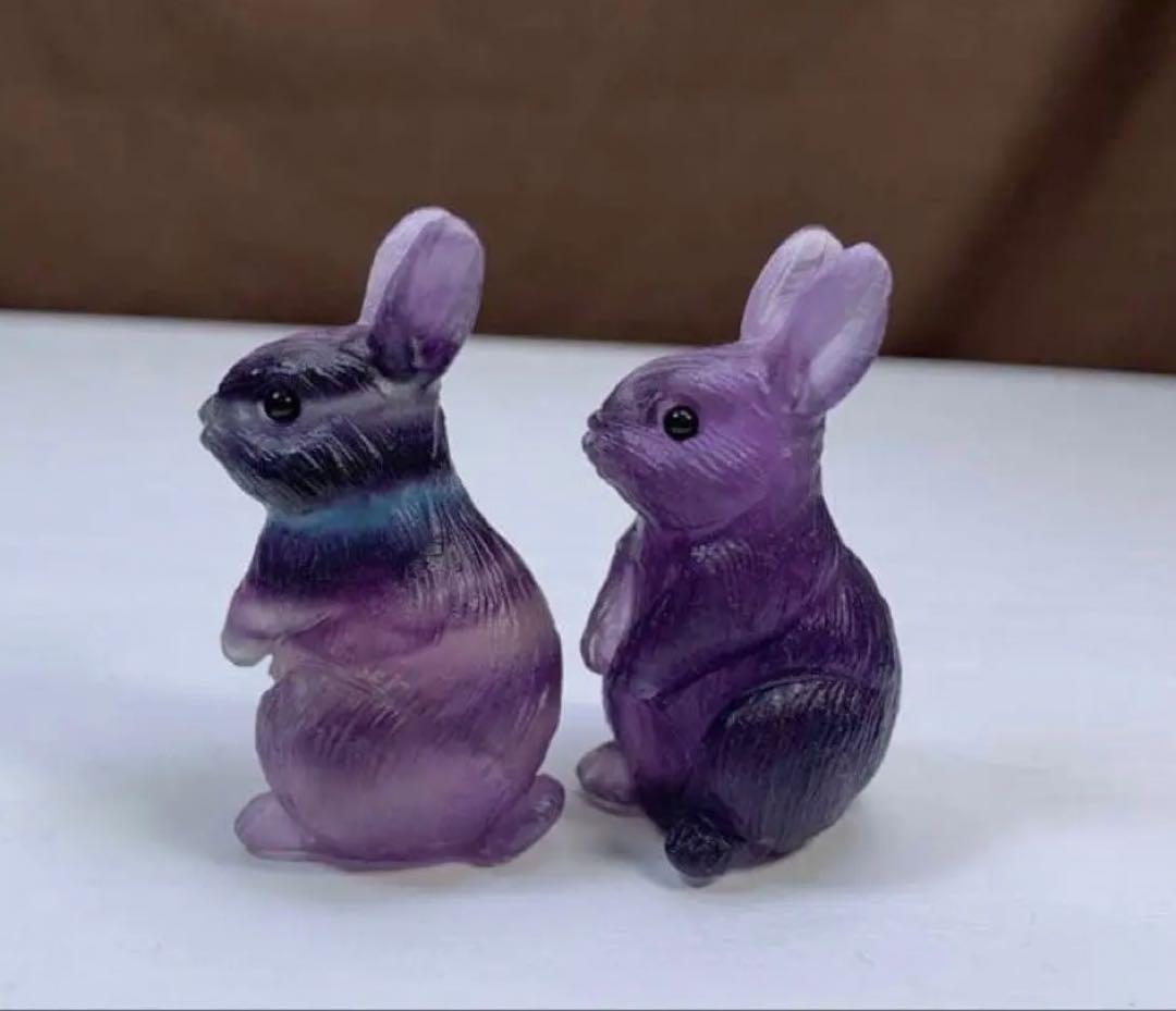 先行SALE☆フローライトうさぎさんの住処 2026年最新】ラビットフロー