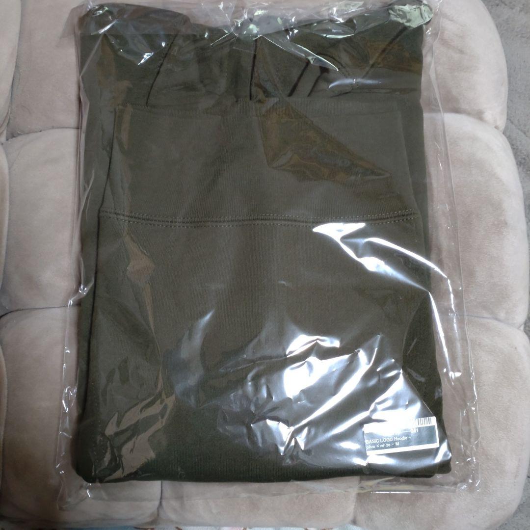 高橋藍グッズ パーカー 新色olive×white Mサイズ RANロゴ