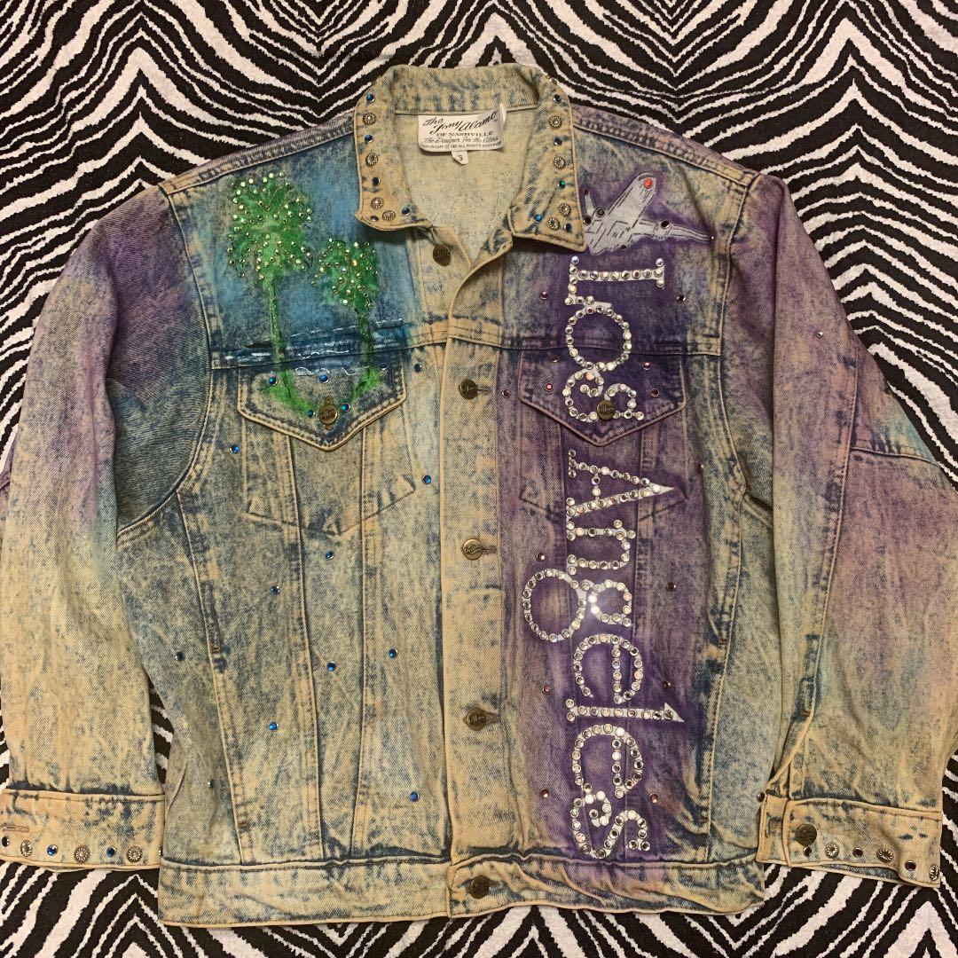 vintage 80s tony alamo トニーアラモ Gジャン ビンテージ - メルカリ