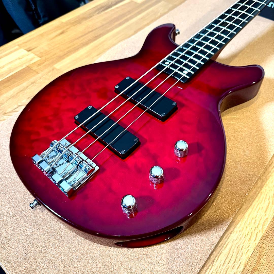 ベース EDWARDS E-J-140TVB Fire Red LUNA SEA J EDWARDS E-J-140TVB - FIRE RED | Blue Guitars Online Store