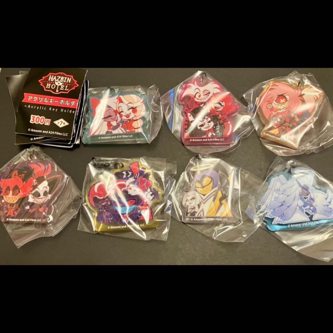 ハズビンホテル アクリルキーホルダー 全7種コンプセット コンプリート