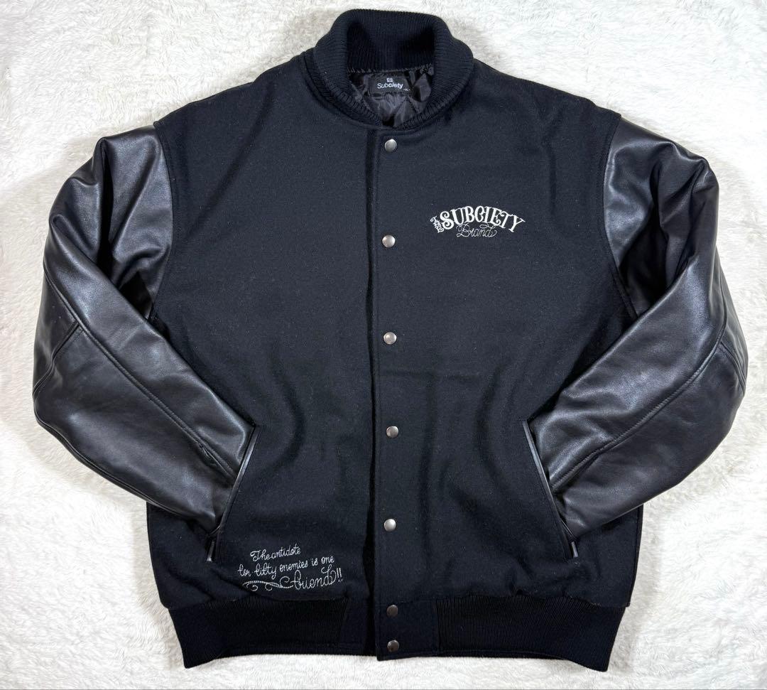 Subciety サブサエティ スタジャン XL Subciety（サブサエティ） ジャケット STADIUM JKT 102-62806