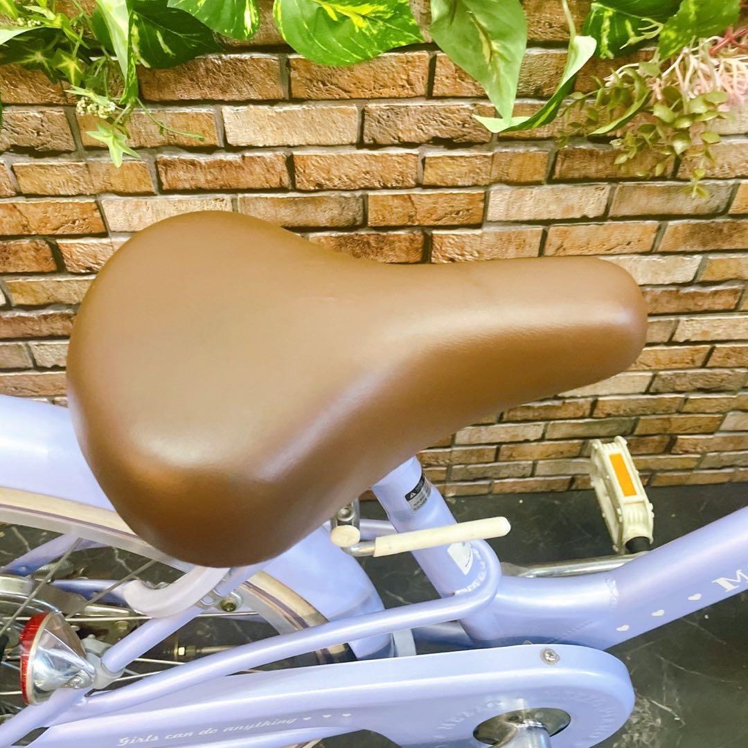 52】子供用自転車 子供車 MEZZO PIANO パープル 20インチ