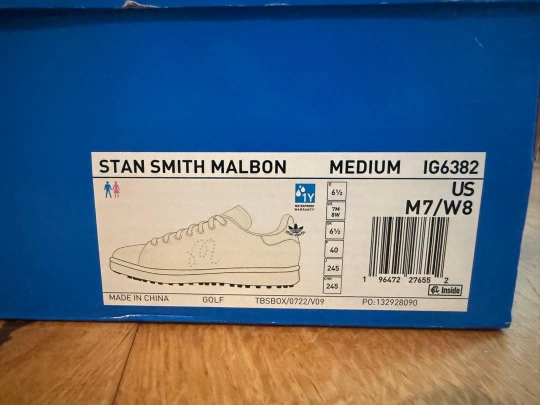 Malbon adidas Stan Smith ゴルフ US7 24.5cm