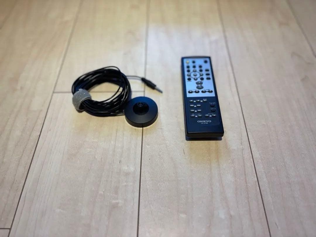 送料込】ONKYO SA-205HDX 測定用マイク・リモコン付属 ジャンク扱