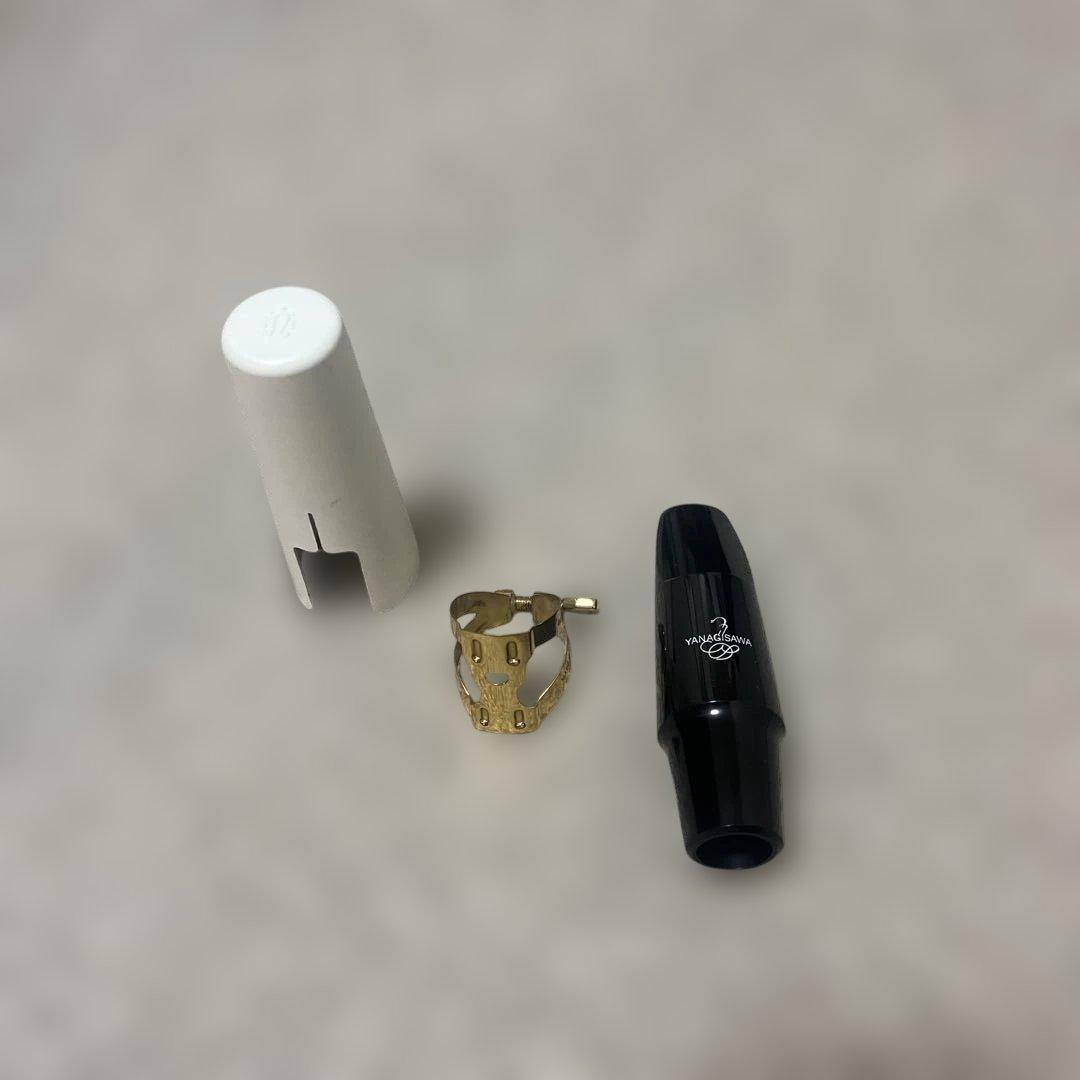 ヤナギサワ　テナーサックスマウスピース　リガチャー YANAGISAWA Yany Ligature テナーサックス用 ヤニー・ニコちゃん