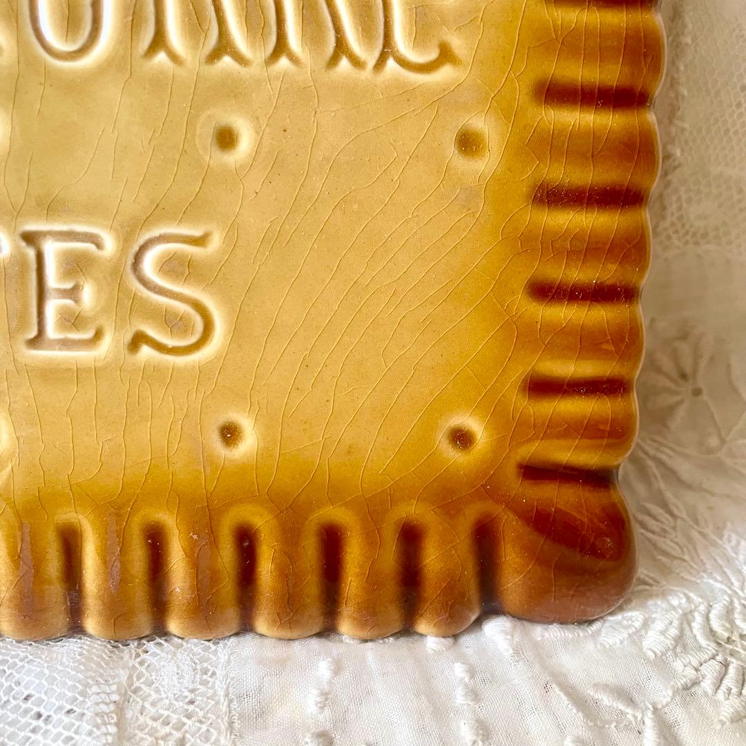 LUビスケット 陶器プレート トリベット鍋敷き フランスアンティーク