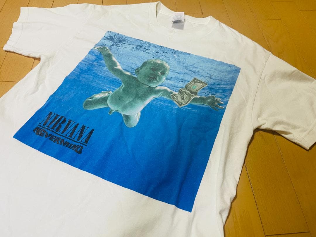 【貴重】NIRVANA サイズL ニルヴァーナ ヴィンテージ Tシャツ 古着 GF248B Tシャツ 90s ビンテージ NIRVANA ニルヴァーナ フォト - メルカリ