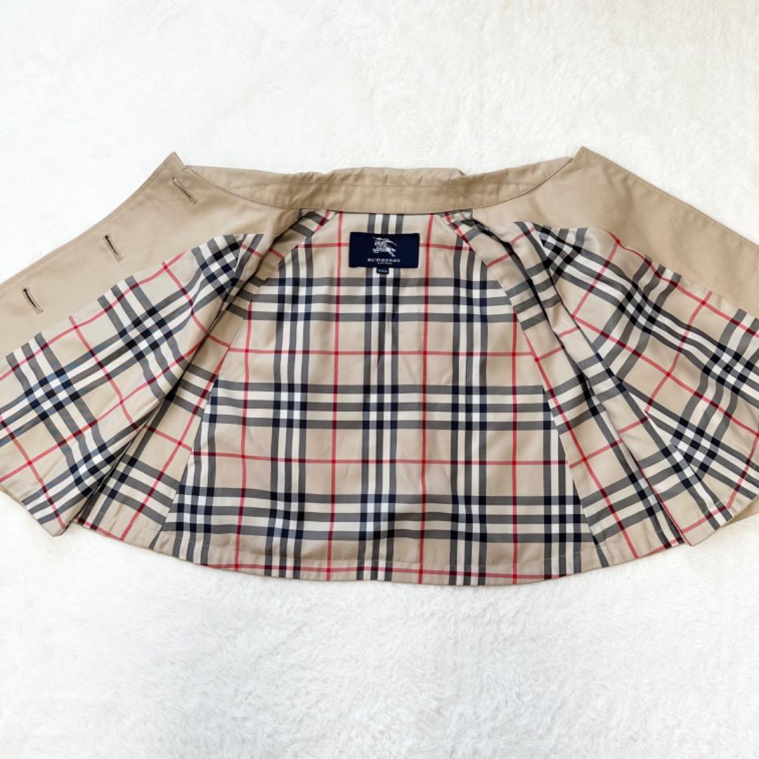 美品✨バーバリーロンドン ケープ ポンチョ ノバチェック トレンチ