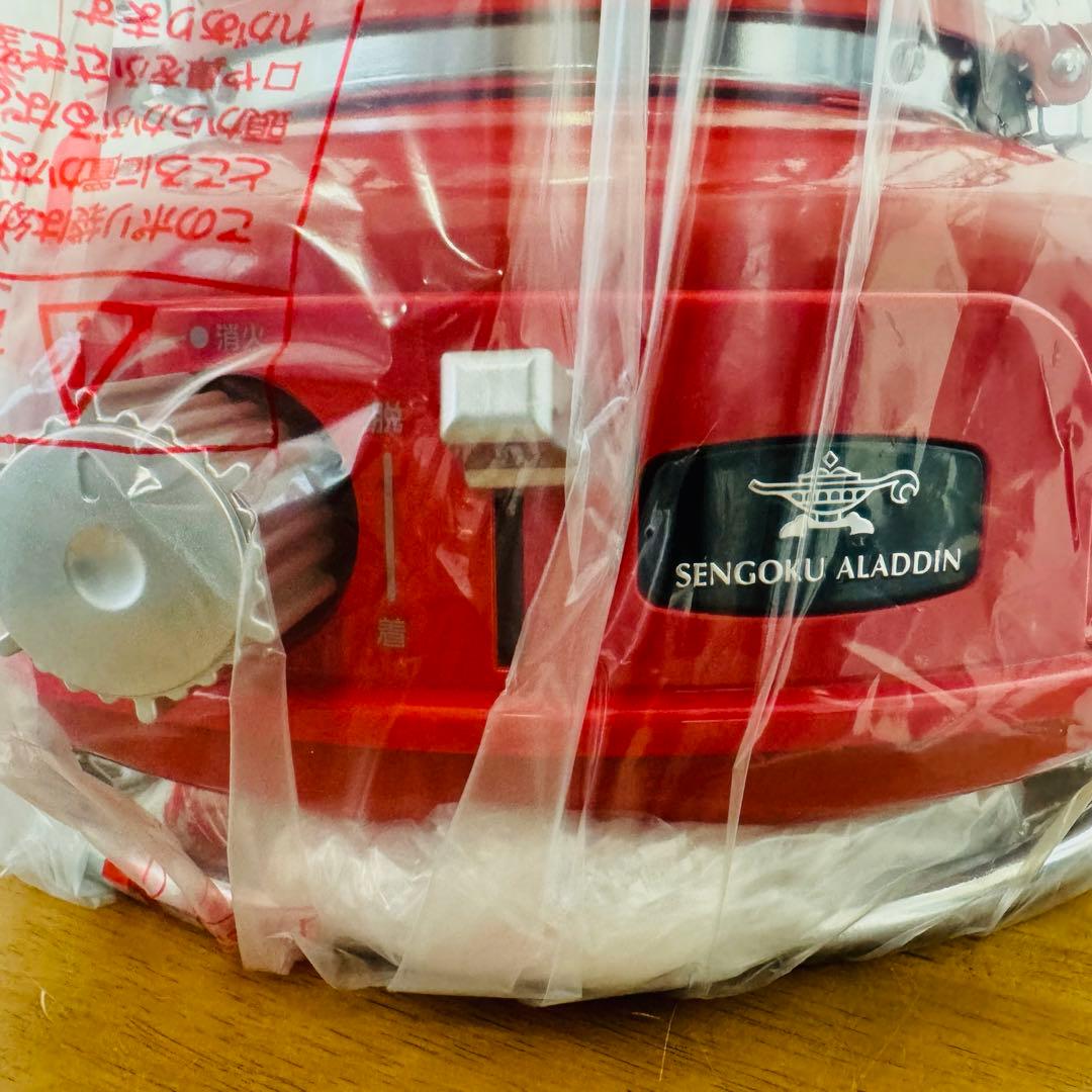 ○ 新品未使用 アラジン SAG-BF02A(R) ポータブルガスストーブ 赤