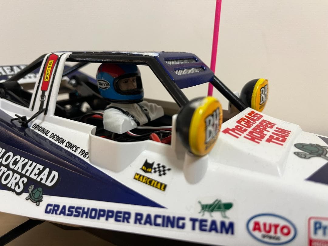 karlgocci様専用。タミヤ RC グラスホッパーカスタム ブロックヘッド