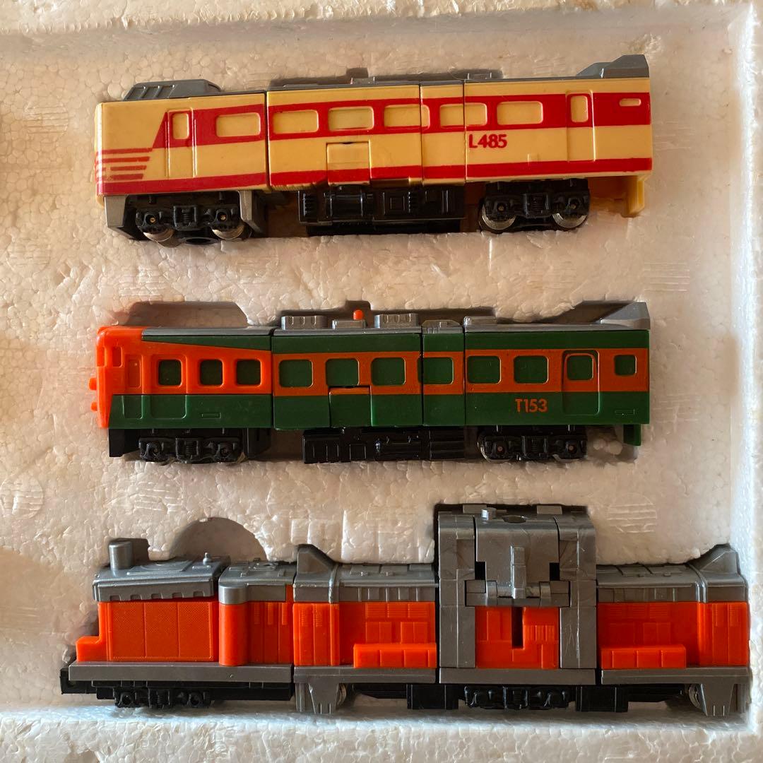 ダイアクロン トレインロボ 6体編成 DXセット デラックスセット TAKARA